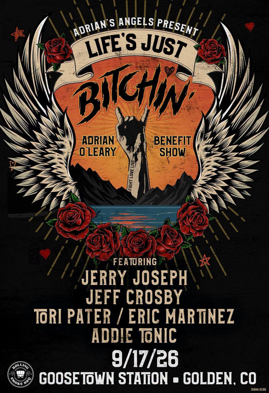Adrian O'Leary Benefit Show TICKETS (9/17 @ Goosetown Station)