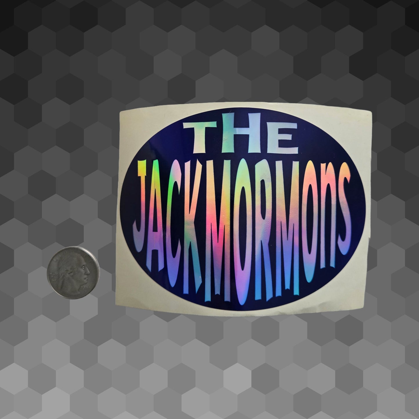 The Jackmormons Holographic Sticker