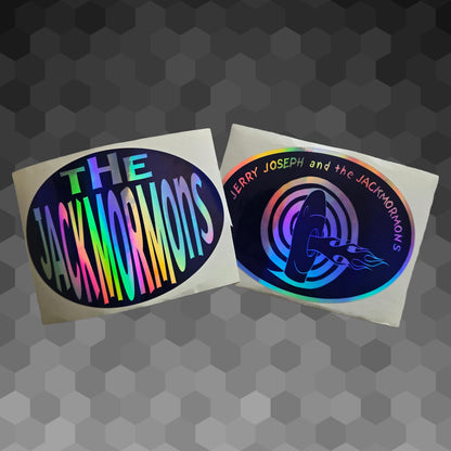 Jackmormons Holographic Sticker Pack